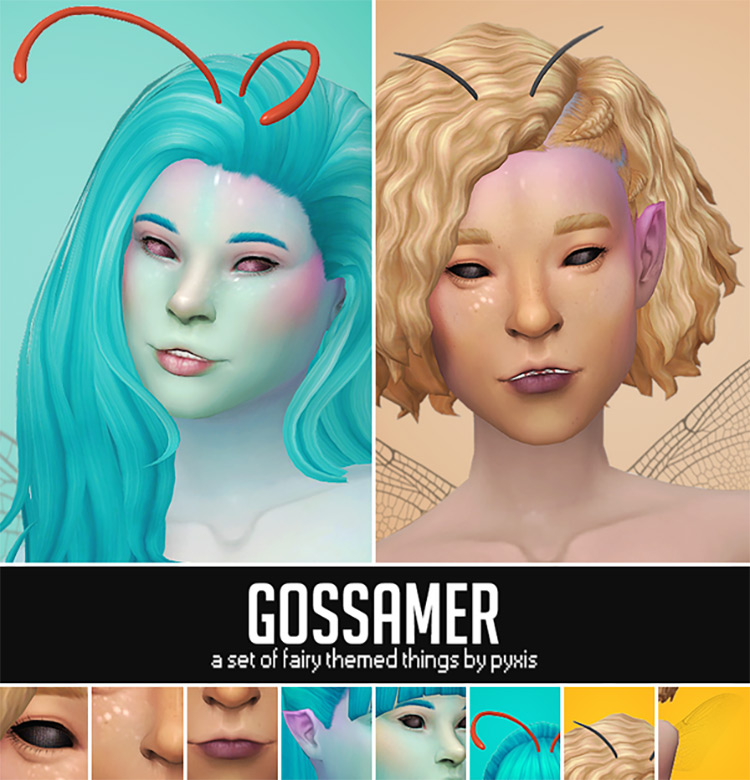 Gossamer – Fairy Stuff / Sims 4 CC