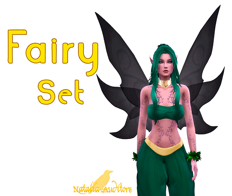 Fairy Set / Sims 4 CC