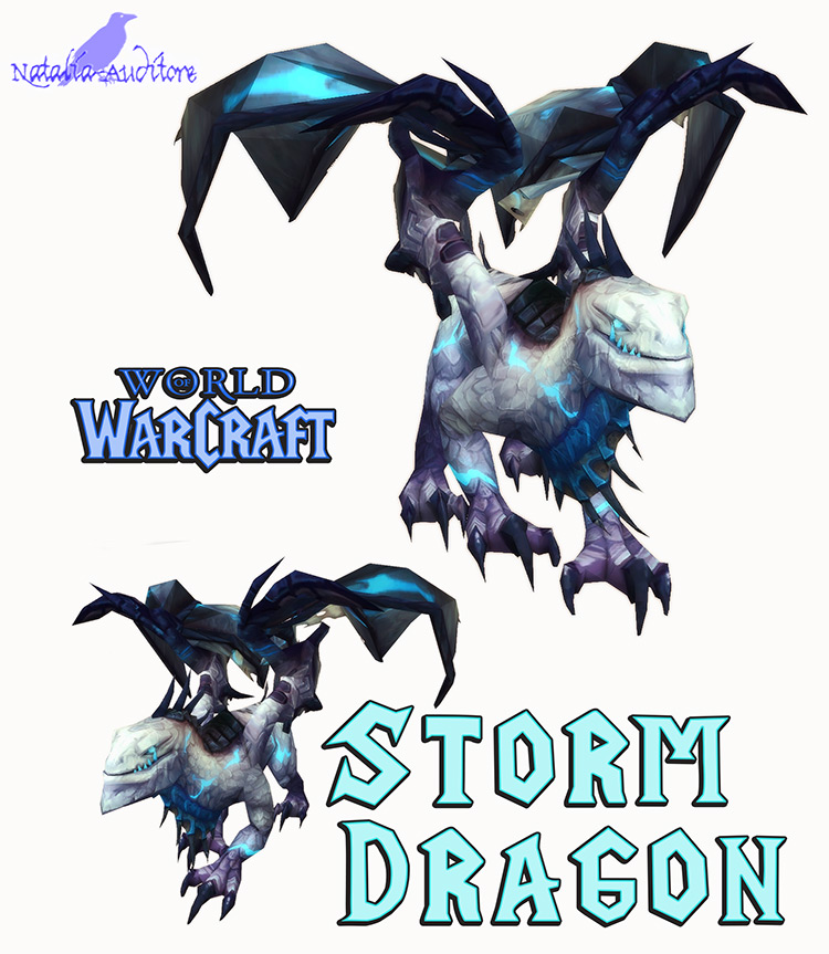 Storm Dragon / Sims 4 CC