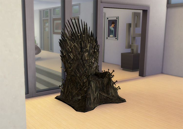 The Iron Throne / Sims 4 CC