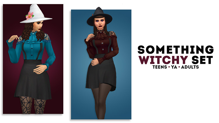 Best Maxis Match Witch CC For The Sims 4  All Free    FandomSpot - 44