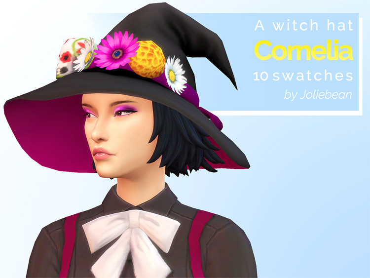 Cornelia Hat / Sims 4 CC