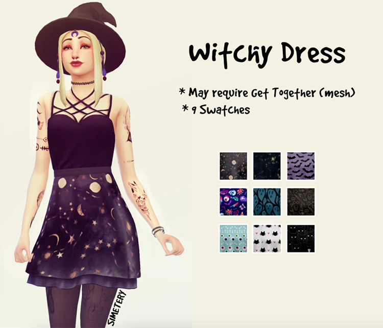 Best Maxis Match Witch CC For The Sims 4  All Free    FandomSpot - 20