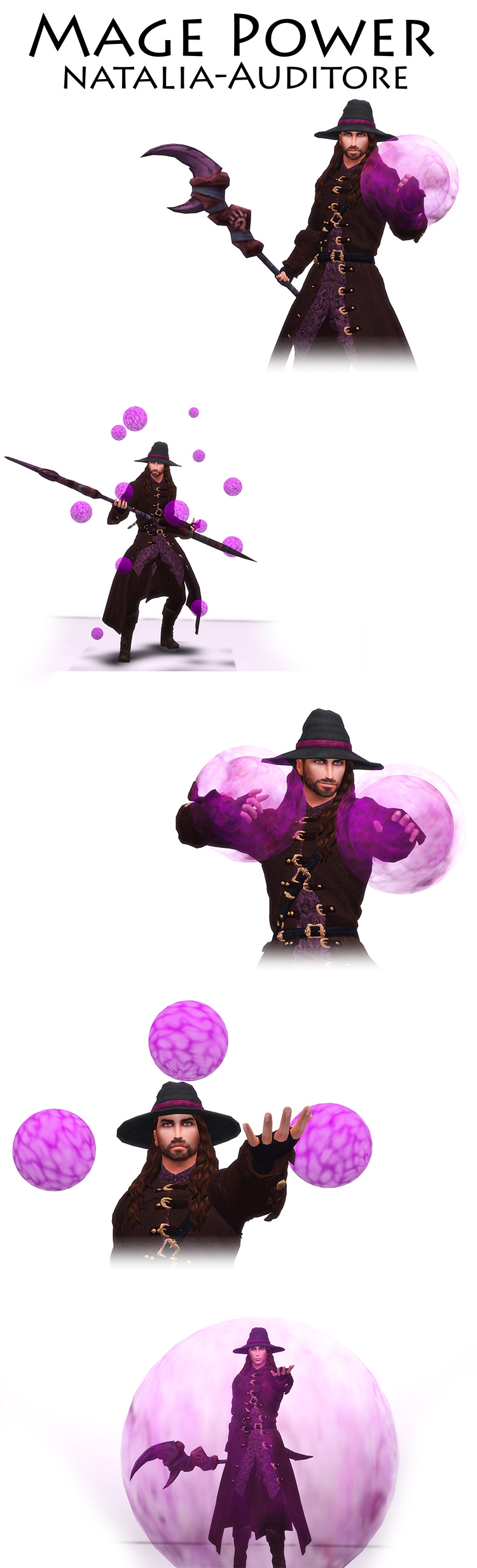 Mage Powers / Sims 4 CC