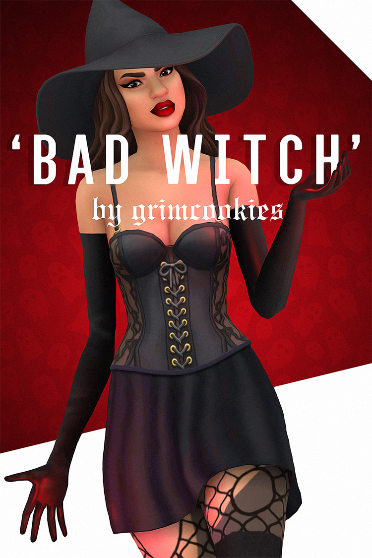 Bad Witch – Expanded Collection / Sims 4 CC