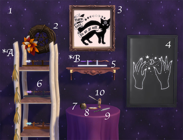 New Witchy Pack Release / Sims 4 CC