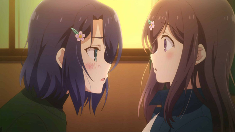 Adachi and Shimamura anime screenshot