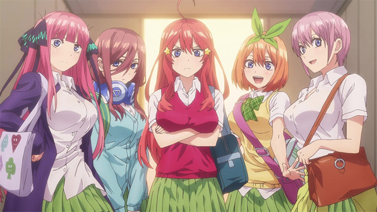 The Quintessential Quintuplets anime screenshot