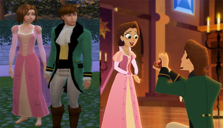 Tangled Before Ever After / Sims 4 CC