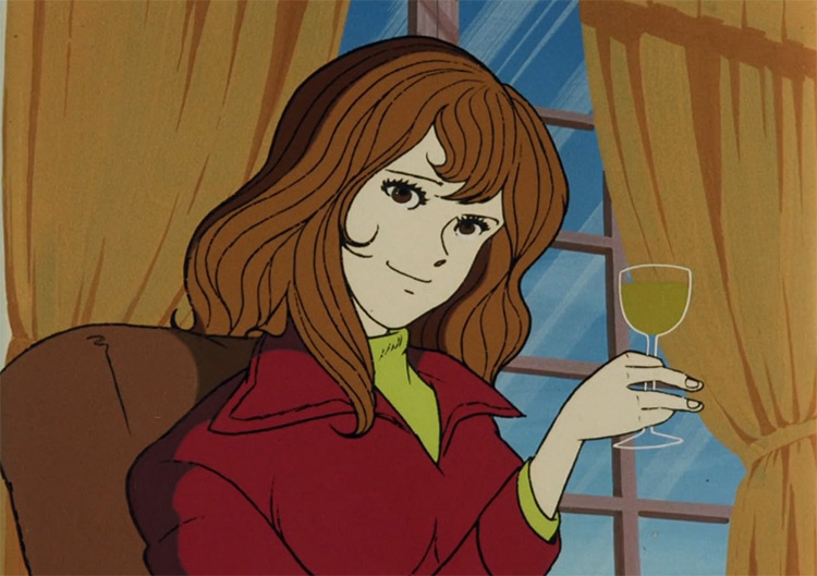 Fujiko Mine in Lupin III anime