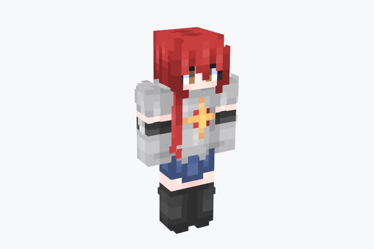 Erza Scarlet Skin For Minecraft