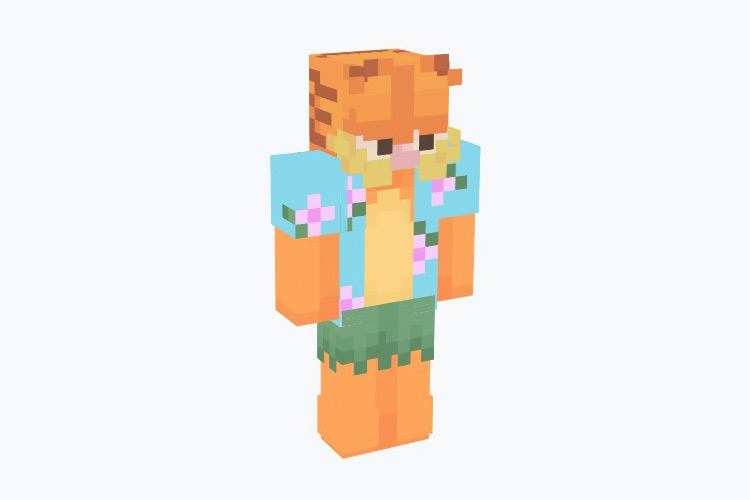 Suns Out, Garfield’s Out Skin For Minecraft