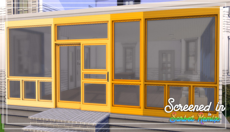 Screened In Porch Series by Peacemaker-IC (Recolor by Momtrait) TS4 CC