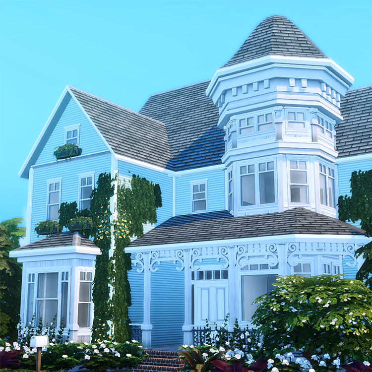 Quaint Cottage Expanded by Simsational Designs Sims 4 CC