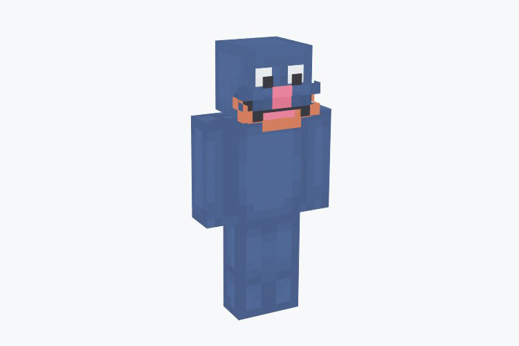 Grover (Sesame Street) Minecraft Skin