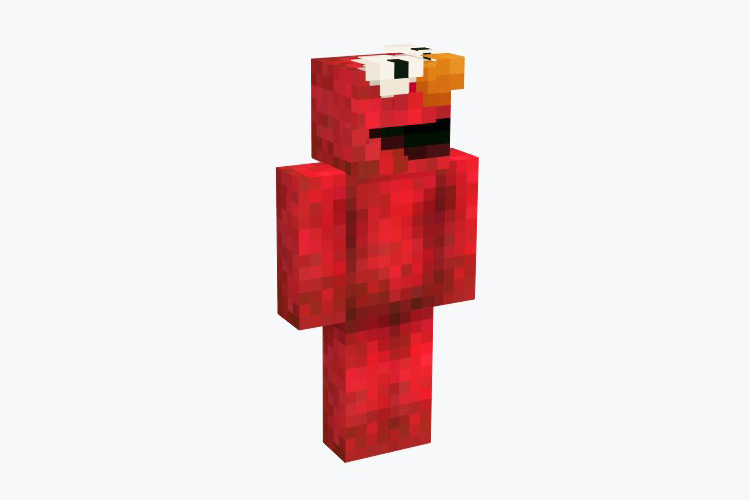 Muppet Elmo Skin For Minecraft