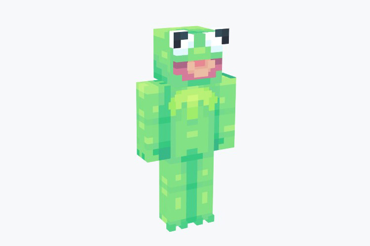 Kermit (Sesame Street) Minecraft Skin