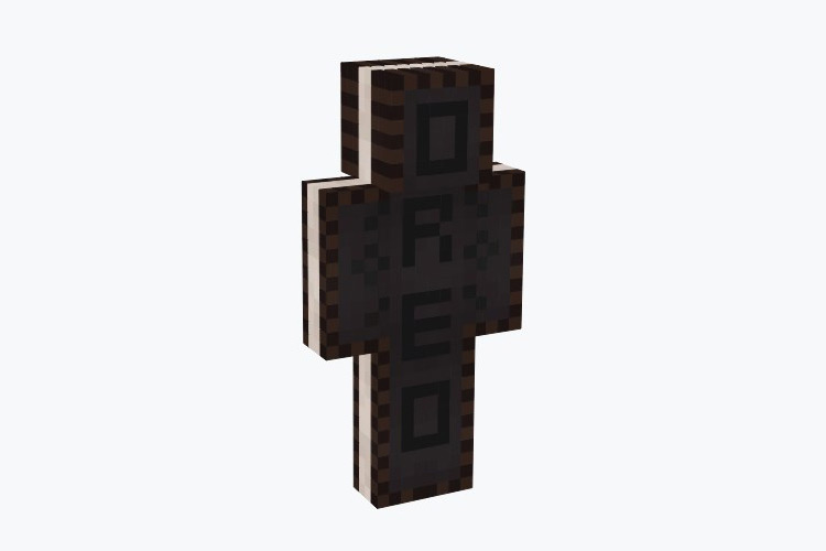 Oreo Cookie Minecraft Skin