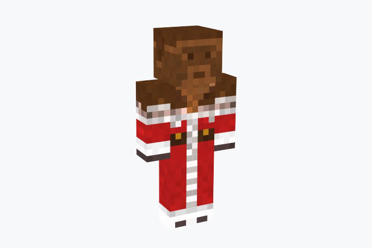 Chocolate Santa Minecraft Skin