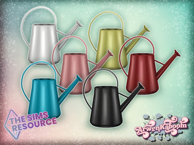 Breezic – Watering Can / Sims 4 CC