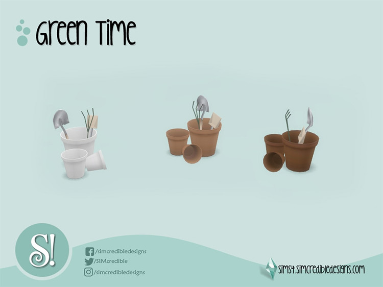 Green Time Tools / Sims 4 CC