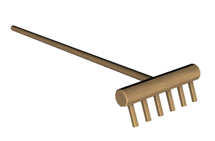 Kanto Garden Rake / Sims 4 CC