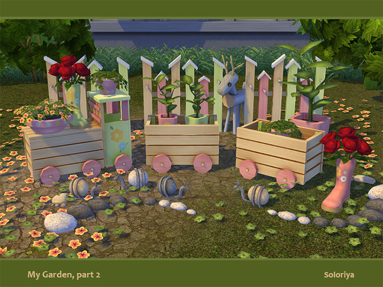 My Garden, Part 2 / Sims 4 CC
