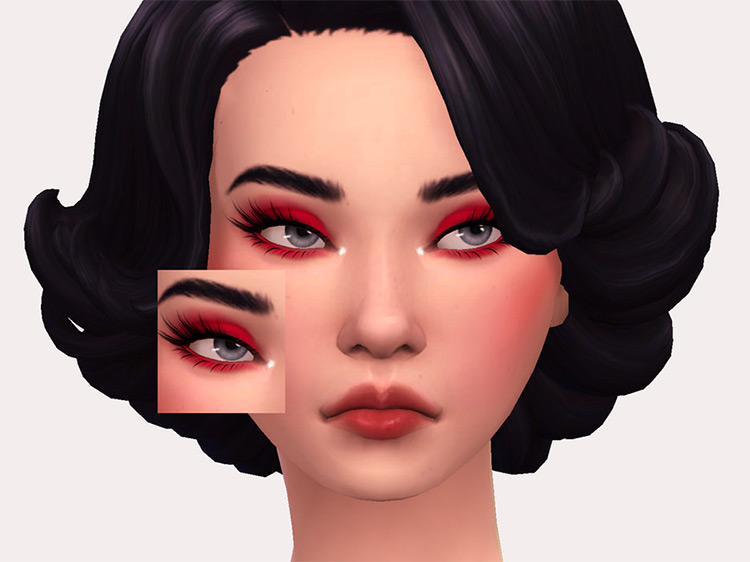 Wine Eyeshadow / Sims 4 CC
