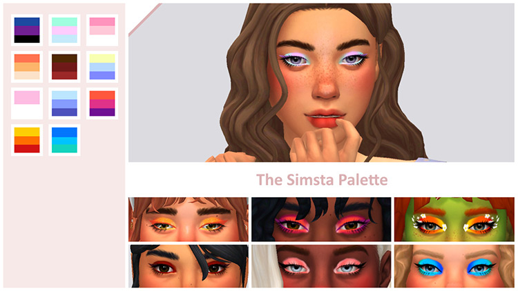 The Simsta Palette / Sims 4 CC