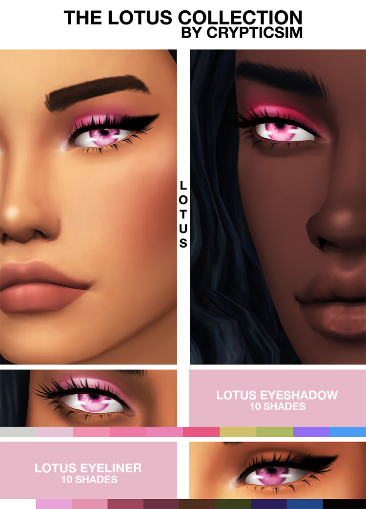 Sims 4 Maxis Match Makeup Cc The Ultimate List Fandomspot