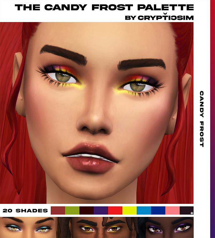 The Candy Frost Palette / Sims 4 CC