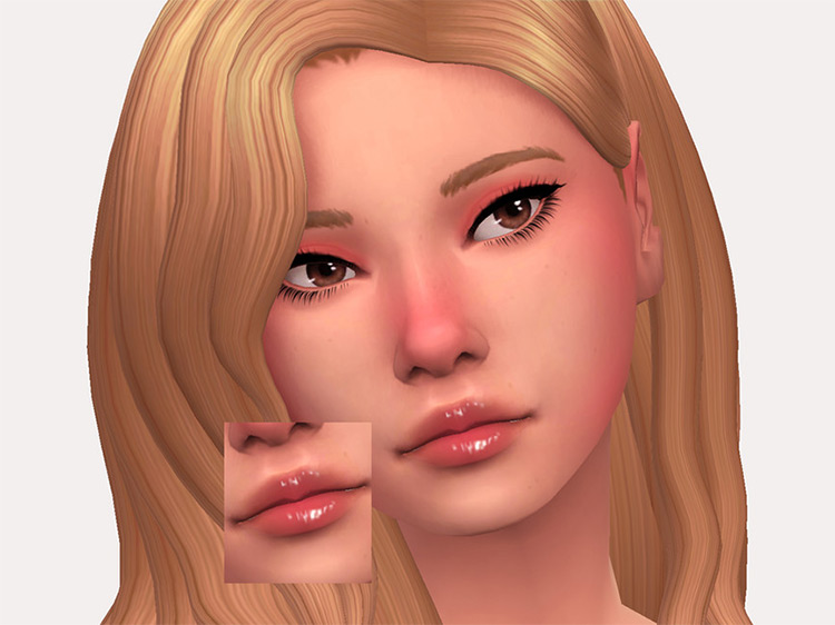 Tusk Lipgloss / Sims 4 CC