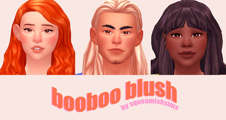 Booboo Blush / Sims 4 CC