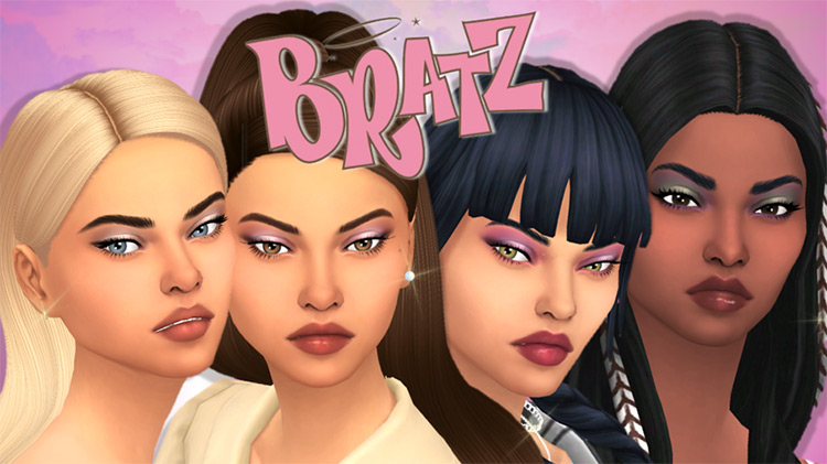 Bratz Pack Mini Set / Sims 4 CC