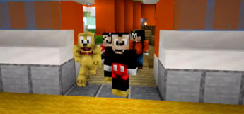 Mickey Mouse and friends (Minecraft)