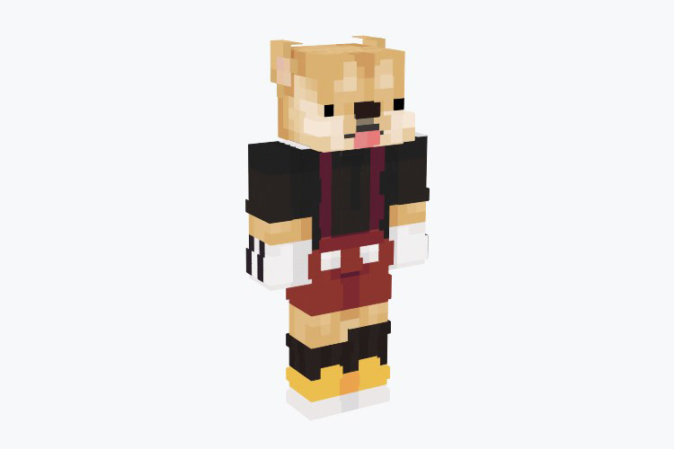 Mickey Doge Skin For Minecraft