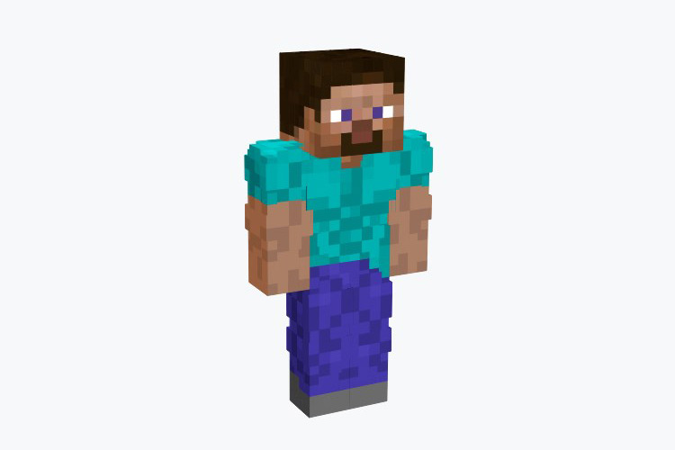 Muscle Steve Skin For Minecraft