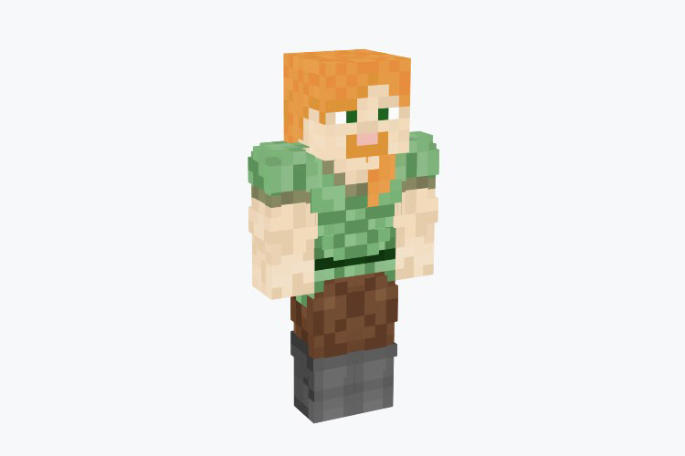 Muscley Alex Minecraft Skin