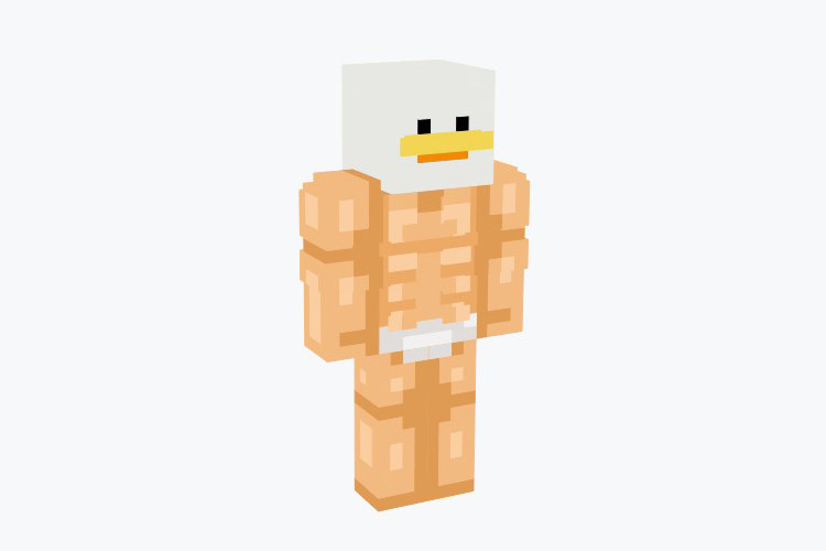 Buff Duck Minecraft Skin