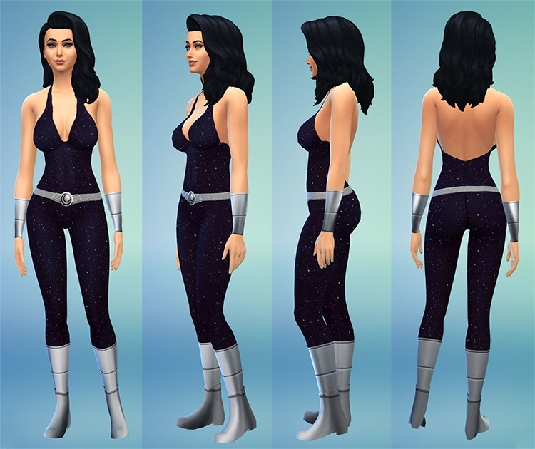 Donna Troy Wonder Girl Costume by beanlynchsimscc TS4 CC