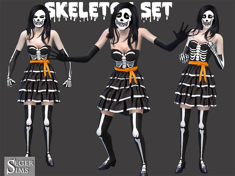 Sims 4 Maxis Match Halloween Costumes CC  Adults   Children    FandomSpot - 98