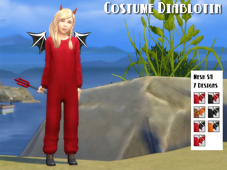 Sims 4 Maxis Match Halloween Costumes CC  Adults   Children    FandomSpot - 87