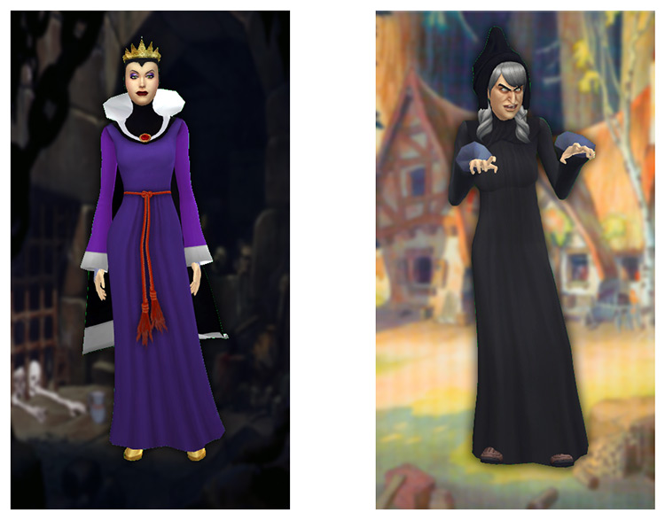 Evil Queen Set by Danny’s Domain TS4 CC