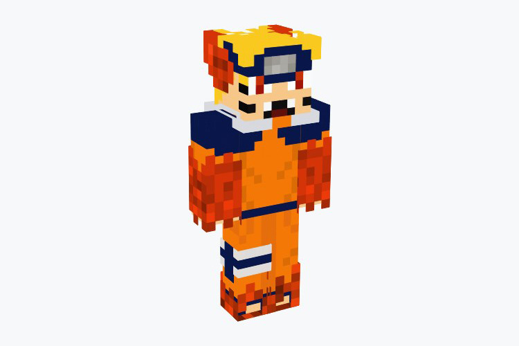 Naruto Tailed Beast Skin For Minecraft