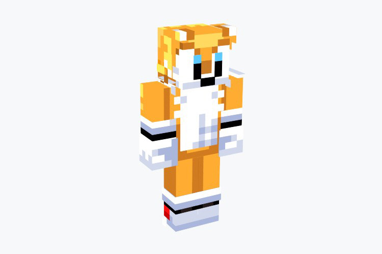 Tails (Sonic the Hedgehog) Minecraft Skin