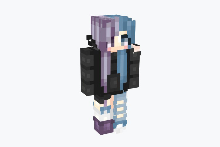 Adidas Girl Skin For Minecraft