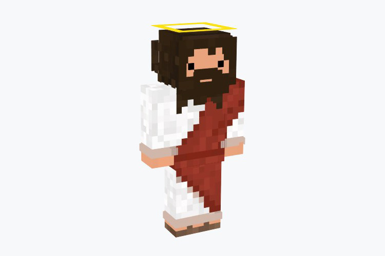 Jesus with Beard Skin For Minecraft
