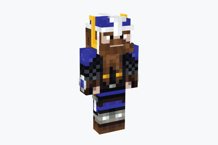Dwarven Beard Guy Skin For Minecraft