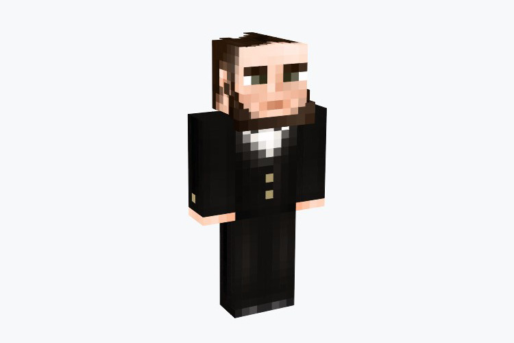 Abraham Lincoln Skin For Minecraft