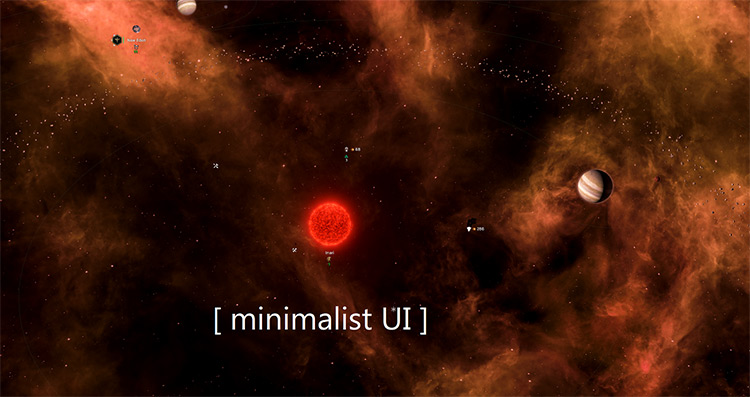 Foxt's Minimalist UI Stellaris mod
